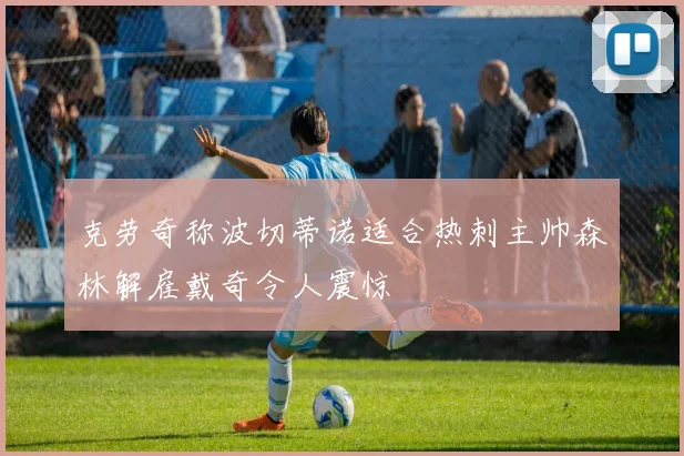 克劳奇称波切蒂诺适合热刺主帅森林解雇戴奇令人震惊